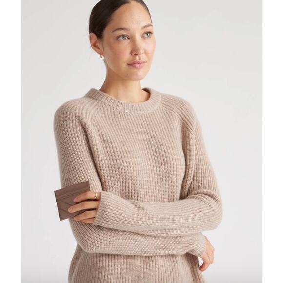 Quince tan leather card case - Picture 3 of 6